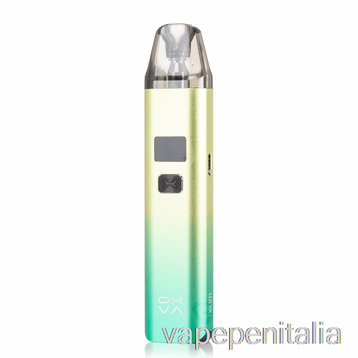 Scatola Vape Mod Oxva Xlim V2 25w Pod System Verde Limone